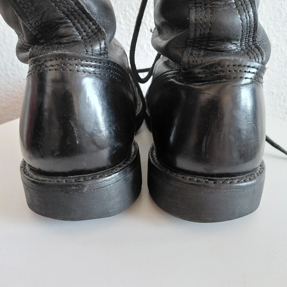 Corcoran Boots Cap Toe Military Combat Paratrooper Jumper Vintage USA.